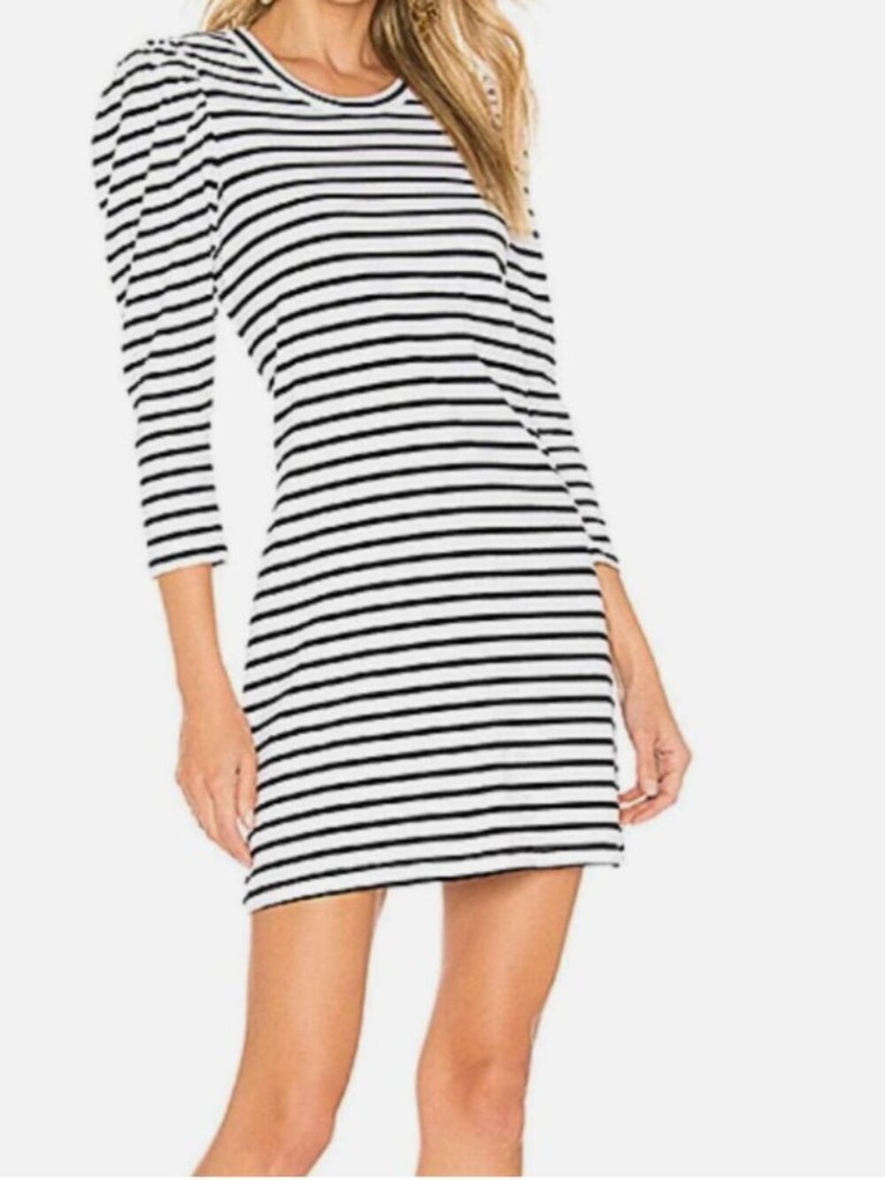 A.L.C. Kidman Striped T-Shirt Dress Size XS